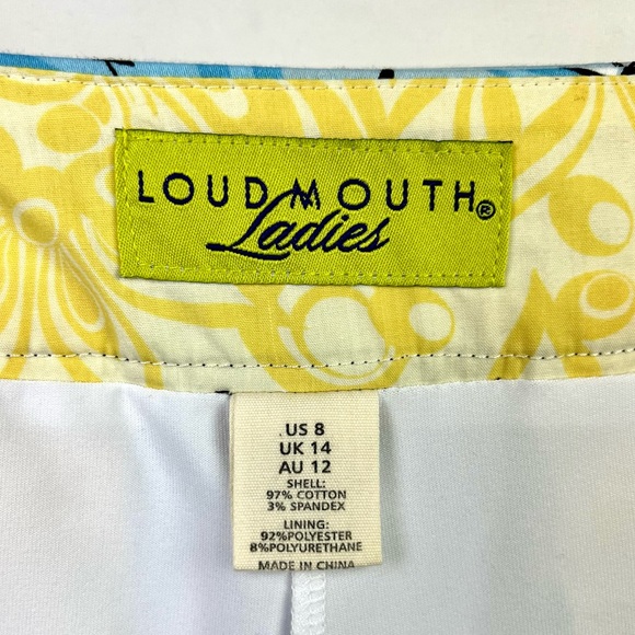 Loudmouth Ladies Golf Women's Active
Skort Partini print - Picture 12 of 14